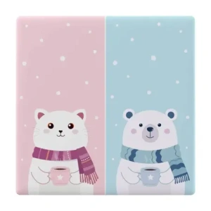 SONOFF T5 decorative cover / child cap Cartoon 2C for touch switch