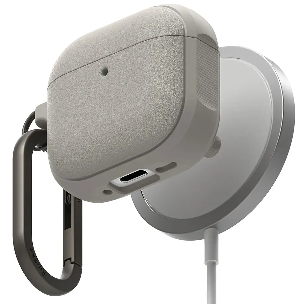 Etui Ringke Onyx Magnetic Magsafe Apple AirPods 4 Warm Grey