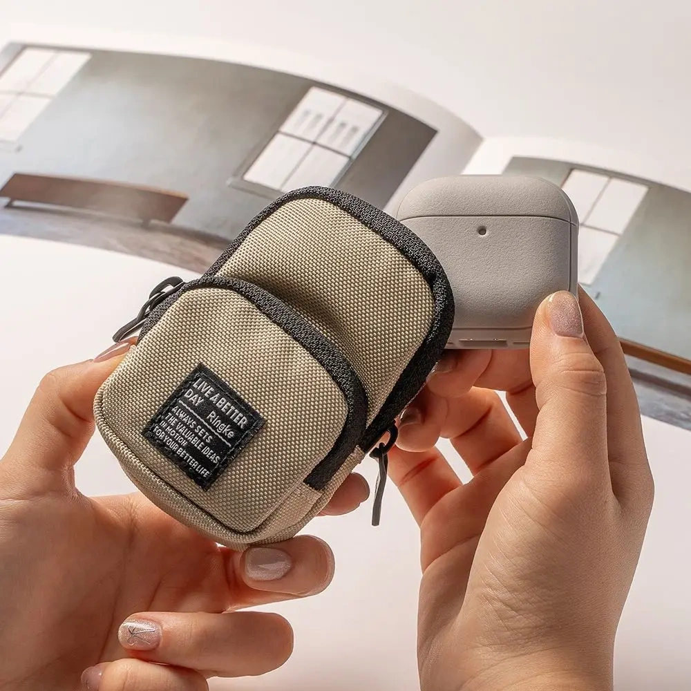 Etui Ringke Onyx Magnetic Magsafe Apple AirPods 4 Warm Grey