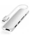 Satechi 6-in-1 Slim Multiport-Adapter USB-C / USB-C, 2x USB-A, 4K HDMI, Micro/SD, Ethernet