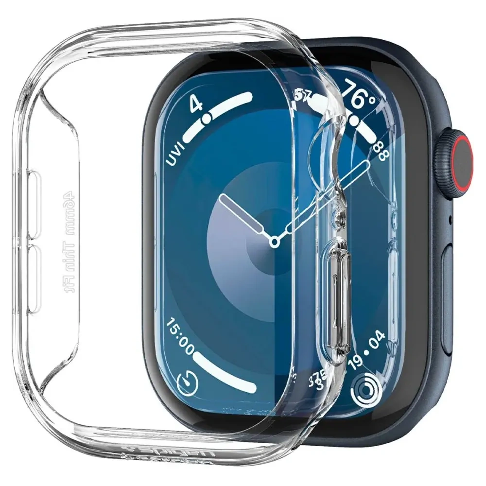 Etui Spigen Thin Fit Apple Watch 10 / 11 46mm Crystal Clear