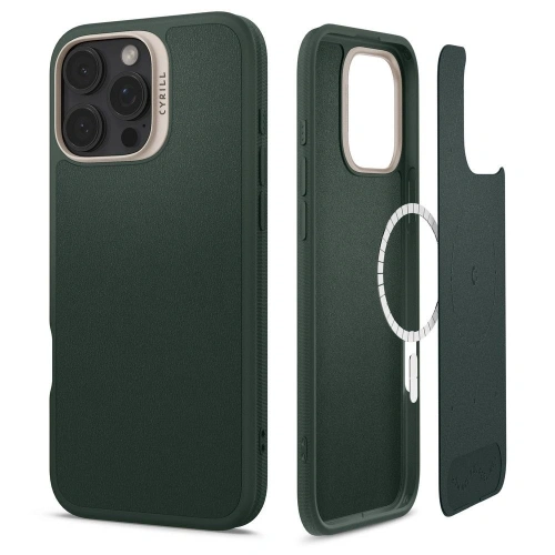 Kup Etui Spigen Cyrill Kajuk Mag MagSafe Apple iPhone 16 Pro Max Forest Green - SPN16547 - {ean13} - Sklep Home Screen