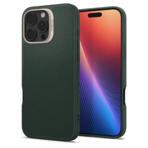 Buy Spigen Cyrill Kajuk Mag MagSafe Apple iPhone 16 Pro Max Forest Green - SPN16547 - {ean13} - Home Screen Store Europe