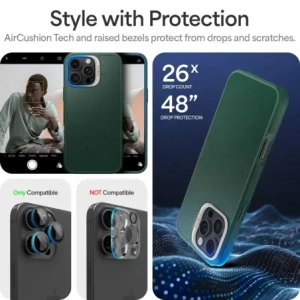 Kup Etui Spigen Cyrill Kajuk Mag MagSafe Apple iPhone 16 Pro Max Forest Green - SPN16547 - {ean13} - Sklep Home Screen