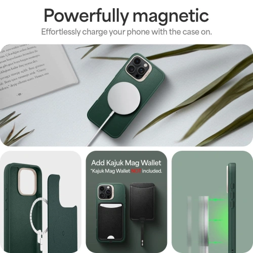 Kup Spigen Cyrill Kajuk Mag MagSafe Apple iPhone 16 Pro Max Erdő Zöld - SPN16547 - {ean13} - Sklep Home Screen