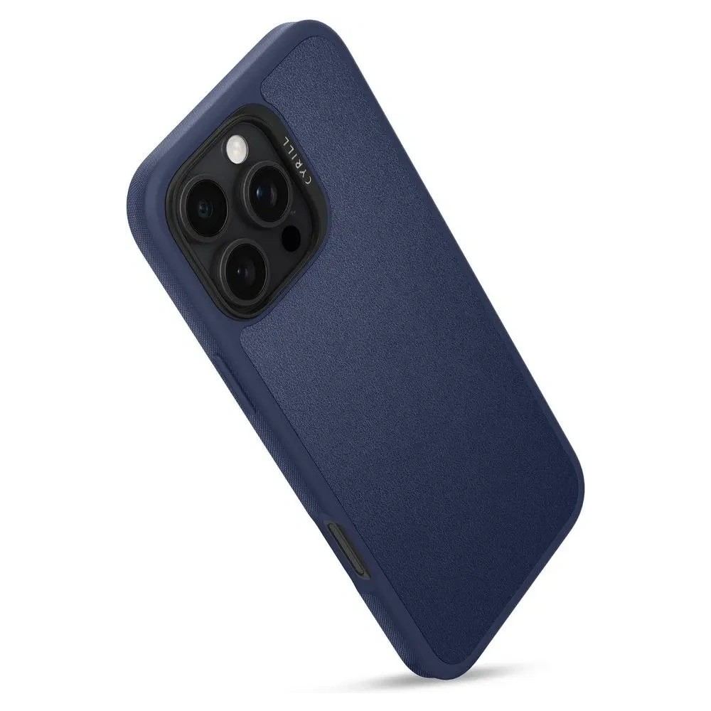 Etui Spigen Cyrill Kajuk Mag MagSafe Apple iPhone 16 Pro Navy