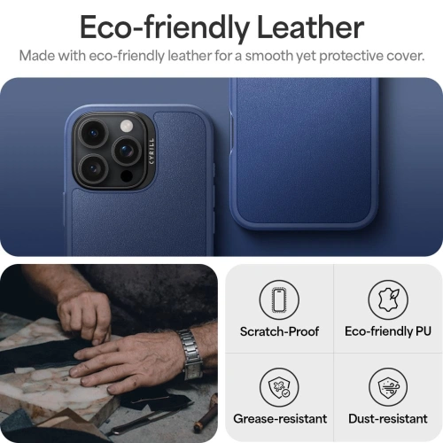 Buy Spigen Cyrill Kajuk Mag MagSafe Apple iPhone 16 Pro Navy - SPN16548 - {ean13} - Home Screen Store Europe