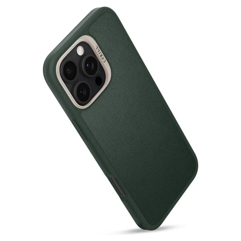 Etui Spigen Cyrill Kajuk Mag MagSafe Apple iPhone 16 Pro Forest Green