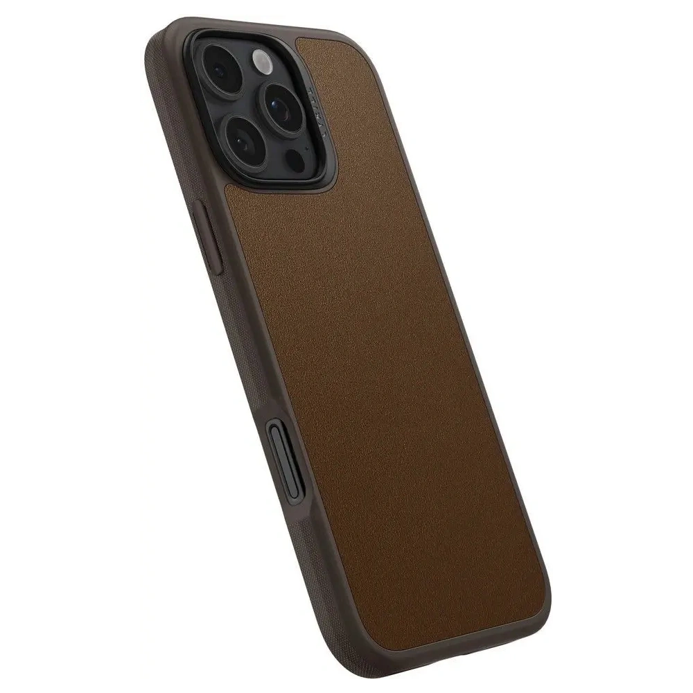 Spigen Cyrill Kajuk MagSafe Case dla iPhone 16 Pro - Saddle Brown