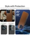 Buy Spigen Cyrill Kajuk Mag MagSafe Apple iPhone 16 Pro Saddle Brown - SPN16550 - {ean13} - Home Screen Store Europe