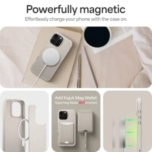 Kup Spigen Cyrill Kajuk Classic Charm Mag MagSafe Apple iPhone 16 Pro Max Crem - SPN16551 - {ean13} - Sklep Home Screen