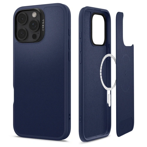 Kup Spigen Cyrill Kajuk Mag MagSafe Apple iPhone 16 Pro Max Haditengerészet - SPN16552 - {ean13} - Sklep Home Screen