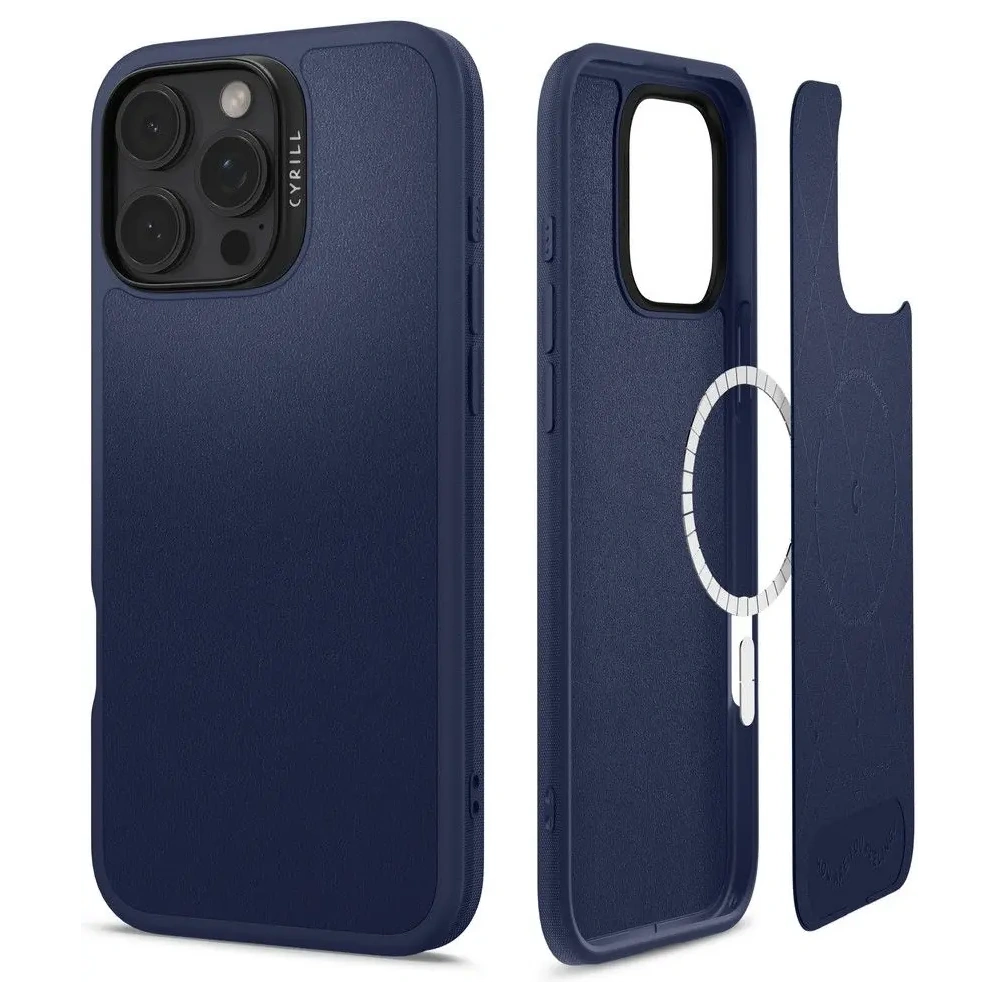 Etui Spigen Cyrill Kajuk Mag MagSafe Apple iPhone 16 Pro Max Navy