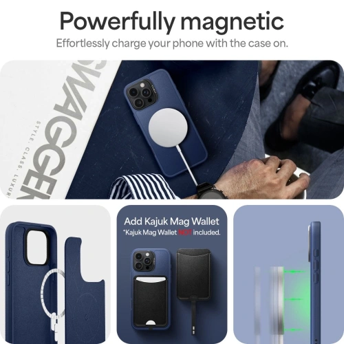 Kup Etui Spigen Cyrill Kajuk Mag MagSafe Apple iPhone 16 Pro Max Navy - SPN16552 - {ean13} - Sklep Home Screen
