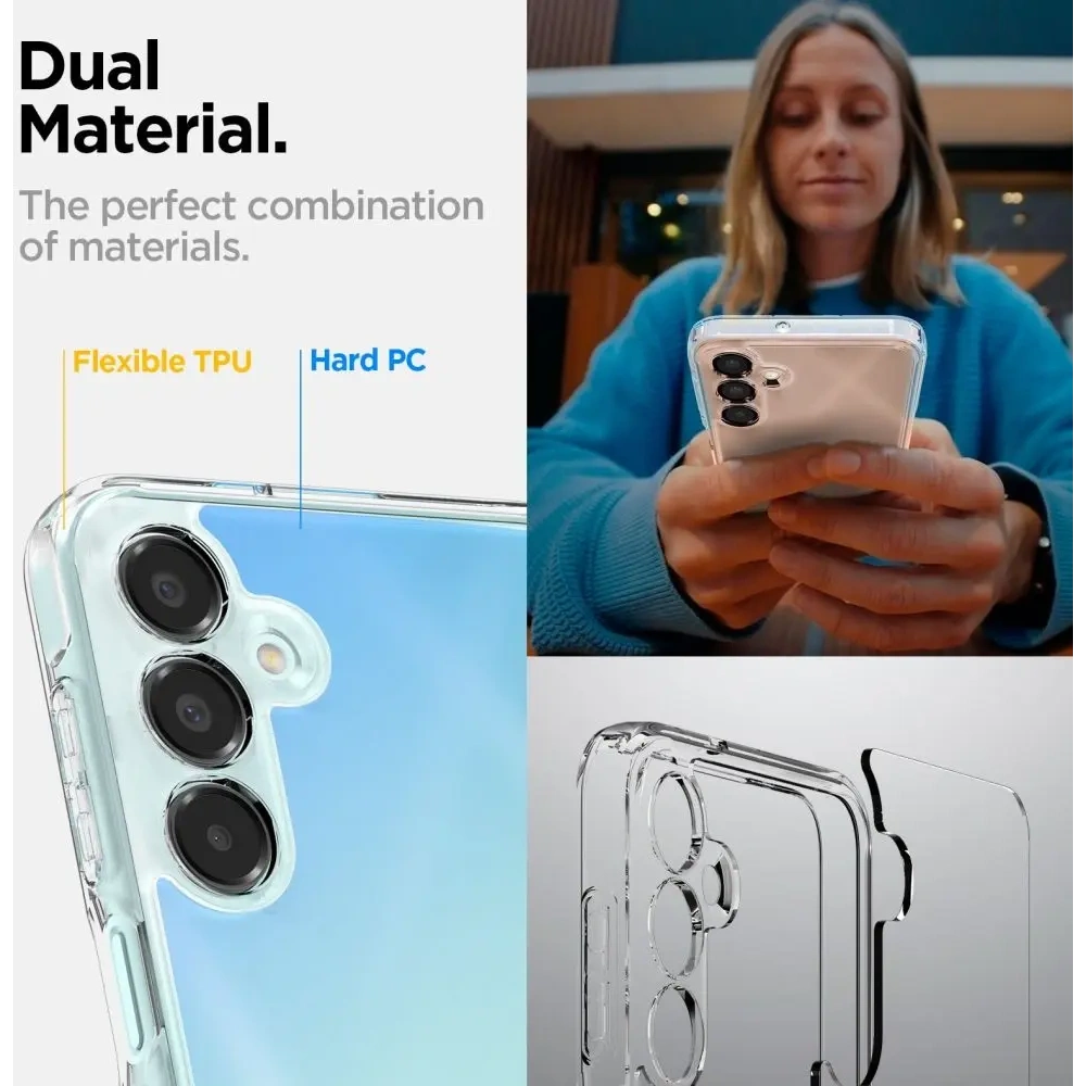 Etui Spigen Ultra Hybrid Samsung Galaxy A16 4G / 5G Crystal Clear