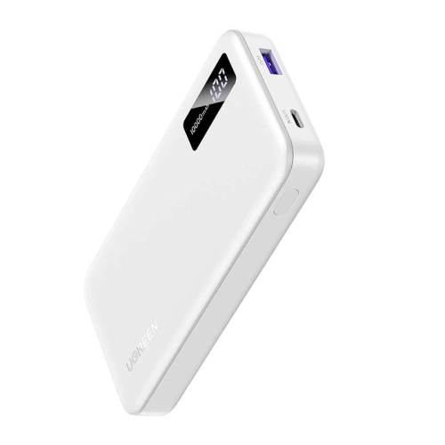 Kup Powerbank 10000mAh UGREEN PB311 USB-A + USB-C, 20W PD (biały) - UGR5568 - {ean13} - Sklep Home Screen