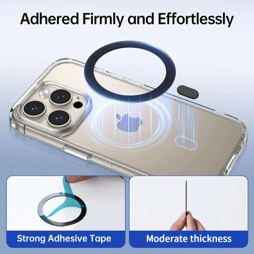 Kup Blaszka Tech-Protect MMP-100 Magnetic MagSafe Ring Black & White [2 PACK] - THP3524 - {ean13} - Sklep Home Screen