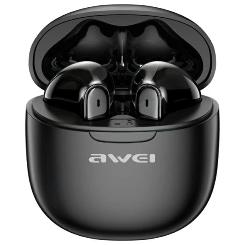 Kup Bezdrátová sluchátka do uší AWEI T68 Bluetooth 5.3 ENC TWS + dokovací stanice černá/black - AWEI233 - {ean13} - Sklep Home Screen