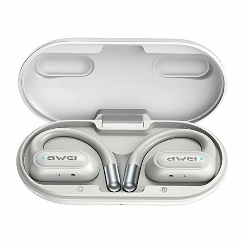 Kup Bezdrátová sluchátka AWEI T93 Bluetooth 5.4 OWS + dokovací stanice bílá/white - AWEI234 - {ean13} - Sklep Home Screen