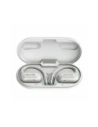 Căști wireless AWEI T93 Bluetooth 5.4 OWS + stație de andocare albă