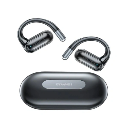 Kup Bezdrátová sluchátka AWEI T93 Bluetooth 5.4 OWS + dokovací stanice černá/black - AWEI235 - {ean13} - Sklep Home Screen