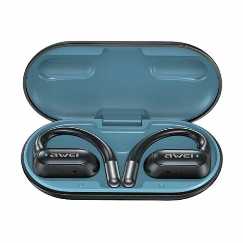 Kup Bezdrátová sluchátka AWEI Bluetooth 5.4 OWS T93 + dokovací stanice modrá/blue - AWEI236 - {ean13} - Sklep Home Screen
