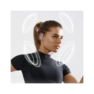 Kup Căști wireless AWEI T93 Bluetooth 5.4 OWS + stație de încărcare albastră - AWEI236 - {ean13} - Sklep Home Screen