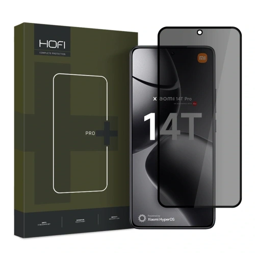Kup Hofi Anti Spy Glass Pro+ Xiaomi 14T / 14T Pro Datenschutz - HOFI571 - {ean13} - Sklep Home Screen