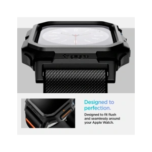 Kup Spigen Lite Fit Pro Apple Watch 10 42mm Matt Schwarz - SPN16560 - {ean13} - Sklep Home Screen