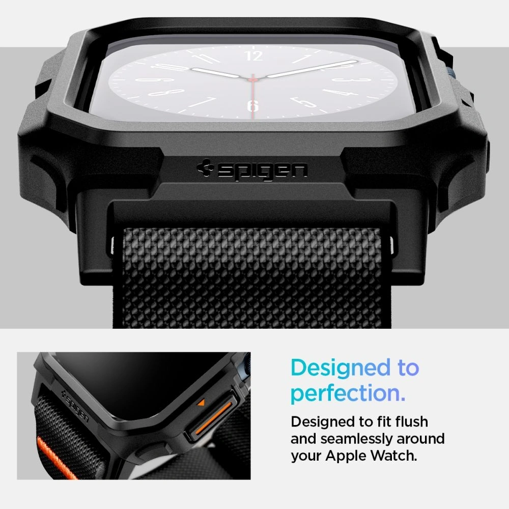 Etui z paskiem Spigen Lite Fit Pro Apple Watch 10 / 11 42mm Matte Black