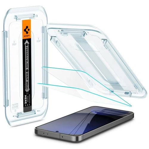 Kup Spigen GLAS.tR ez Fit Samsung Galaxy S24 FE Clear [2 PACK] - SPN16561 - {ean13} - Sklep Home Screen