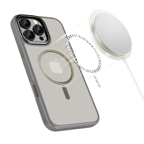 Kup Etui Tech-Protect MagEdge MagSafe Apple iPhone 16 Pro Max Titanium/gunmetal - THP3529 - {ean13} - Sklep Home Screen
