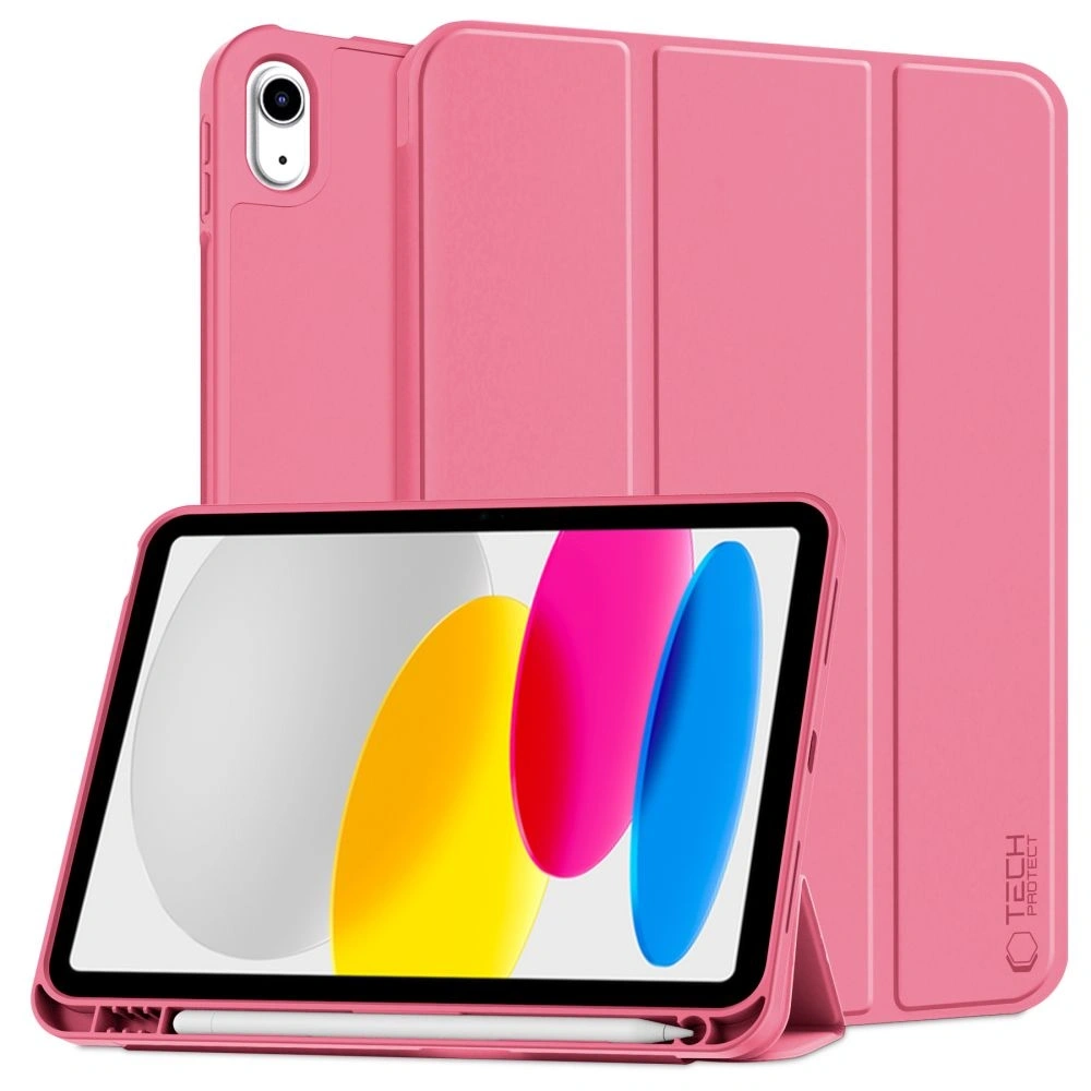 Etui Tech-Protect Smartcase Pen Apple iPad 10.9 2022 (10. generacji) Magenta