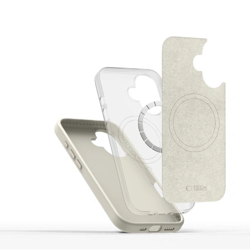Buy Tech-Protect Silicone Pure MagSafe Apple iPhone 16 Cosmic Latte - THP3540 - {ean13} - Home Screen Store Europe
