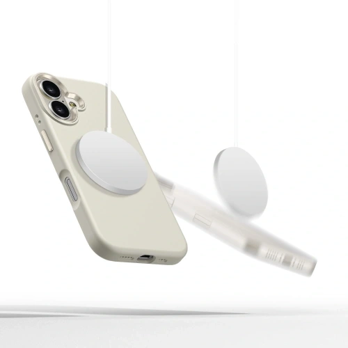 Buy Tech-Protect Silicone Pure MagSafe Apple iPhone 16 Cosmic Latte - THP3540 - {ean13} - Home Screen Store Europe