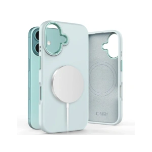 Buy Tech-Protect Silicone Pure MagSafe Apple iPhone 16 Sky Blue - THP3541 - {ean13} - Home Screen Store Europe