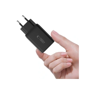 Kup Tech-Protect NC45W-GAN 2xUSB-C Netzladegerät PD45W Schwarz - THP3545 - {ean13} - Sklep Home Screen