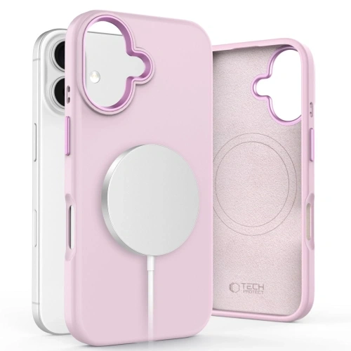 Kup Tech-Protect Silikon Pure MagSafe Apple iPhone 16 Rosa Perle - THP3546 - {ean13} - Sklep Home Screen