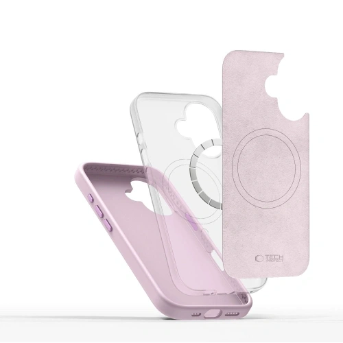 Kup Etui Tech-Protect Silicone Pure MagSafe Apple iPhone 16 Růžová perla - THP3546 - {ean13} - Sklep Home Screen