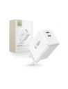 Tech-Protect NC45W-GAN 2xUSB-C Network Charger PD45W White