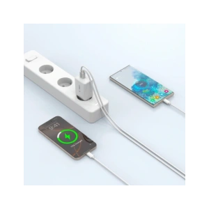 Kup Tech-Protect NC45W-GAN 2xUSB-C Netzladegerät PD45W Weiß - THP3549 - {ean13} - Sklep Home Screen