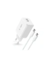 Buy Tech-Protect NC45W-GAN 2xUSB-C Network Charger PD45W + USB-C Cable White - THP3550 - {ean13} - Home Screen Store Europe