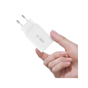 Kup Tech-Protect NC45W-GAN 2xUSB-C Netzladegerät PD45W + USB-C Kabel Weiß - THP3550 - {ean13} - Sklep Home Screen