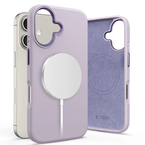 Buy Tech-Protect Silicone Pure MagSafe Apple iPhone 16 Mauve - THP3552 - {ean13} - Home Screen Store Europe