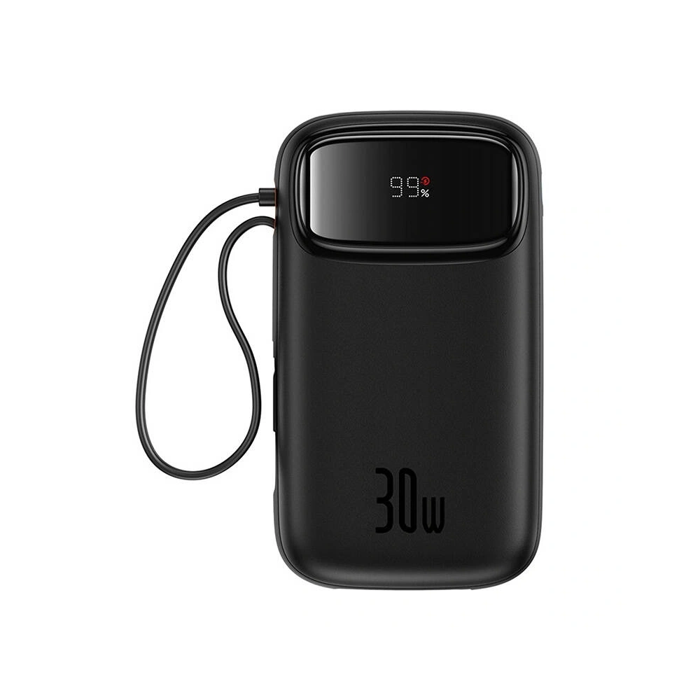 Powerbank Baseus QPow 2 20000mAh 30W 2xUSB-C (czarny)