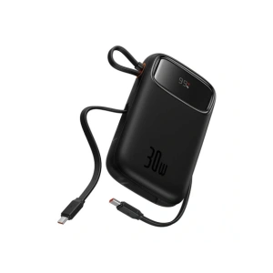 Buy Baseus QPow 2 20000mAh 30W 2xUSB-C powerbank (black) - BSU8877 - {ean13} - Home Screen Store Europe