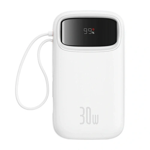 Kup Baseus QPow 2 20000mAh 30W 2xUSB-C powerbank (alb) - BSU8878 - {ean13} - Sklep Home Screen