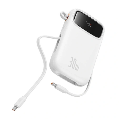 Kup Powerbank Baseus QPow 2 20000mAh 30W 2xUSB-C (biały) - BSU8878 - {ean13} - Sklep Home Screen