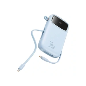 Buy Baseus QPow2 20000mAh 30W 2xUSB-C powerbank (blue) - BSU8879 - {ean13} - Home Screen Store Europe