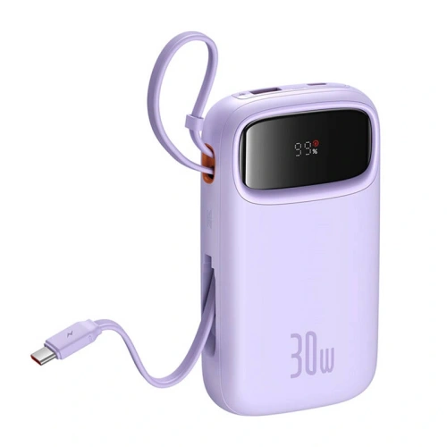 Kup Powerbank Baseus QPow 2 20000mAh 30W 2xUSB-C (fioletowy) - BSU8880 - {ean13} - Sklep Home Screen